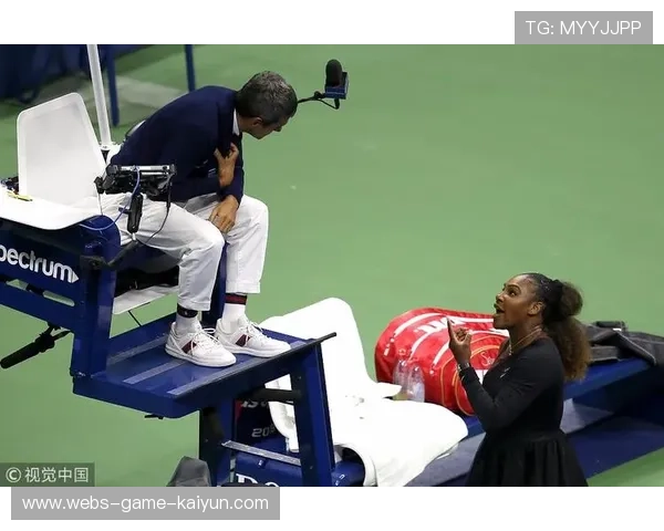 网球裁判被球砸脸